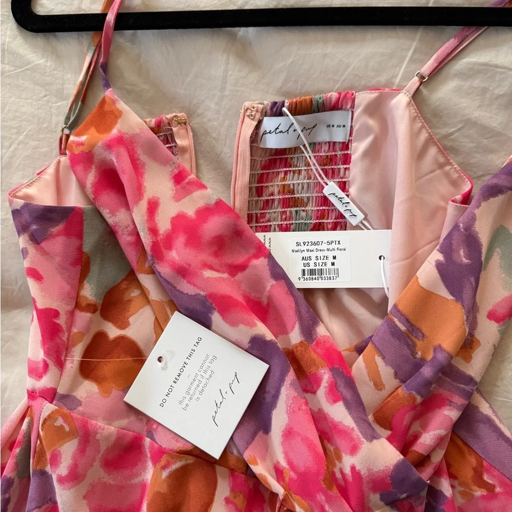 Petal & Pup Madilyn Maxi Dress - Multi Floral - Picture 5 of 11